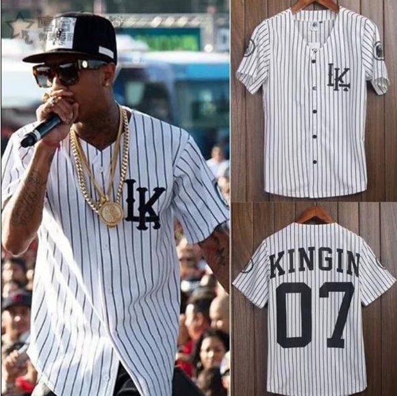 baseball jersey fashion mens
